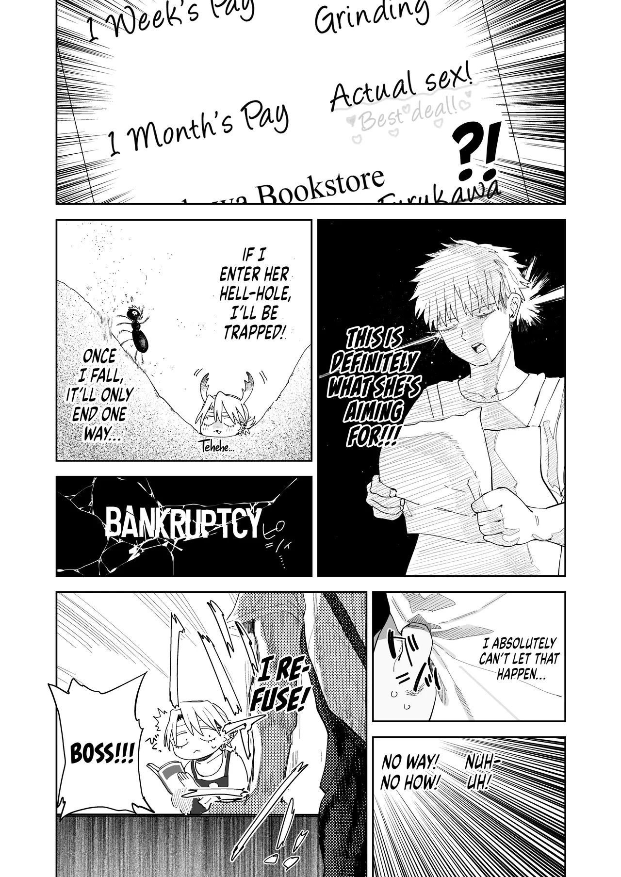 Hentai Manga Comic-I Want My Thick, Power-tripping Manager to Wring Me Dry!-Read-19